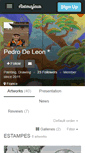 Mobile Screenshot of pedro-deleon.com